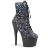 Pleaser - ADORE1020SPLAT Bottes de plateforme, Pole dance chaussures - Chaussures de pole dance - Noir Product image